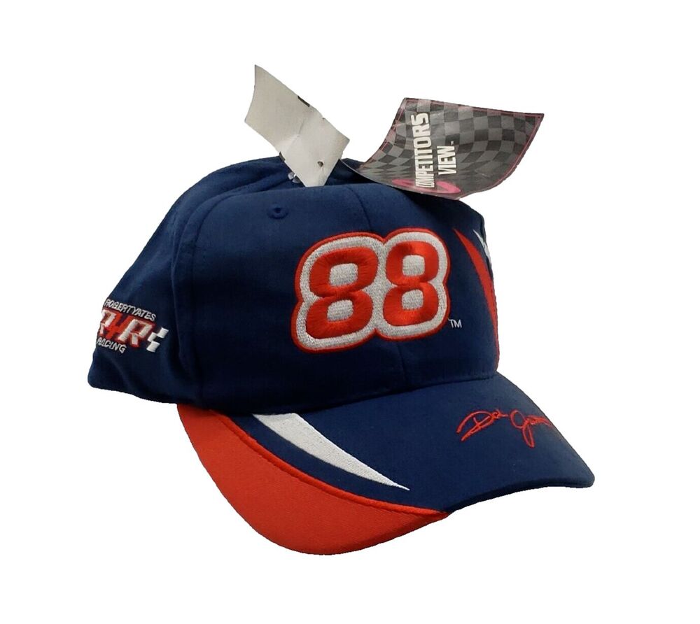 Vintage Dale Jarrett Hat 90s Competitors View Nascar Snapback NO Button on Top